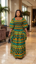 I91J Ankara dress