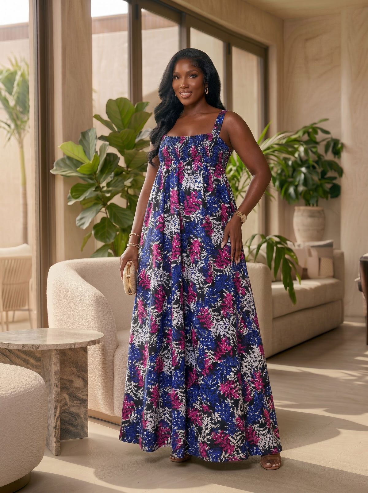 N91O Ankara dress