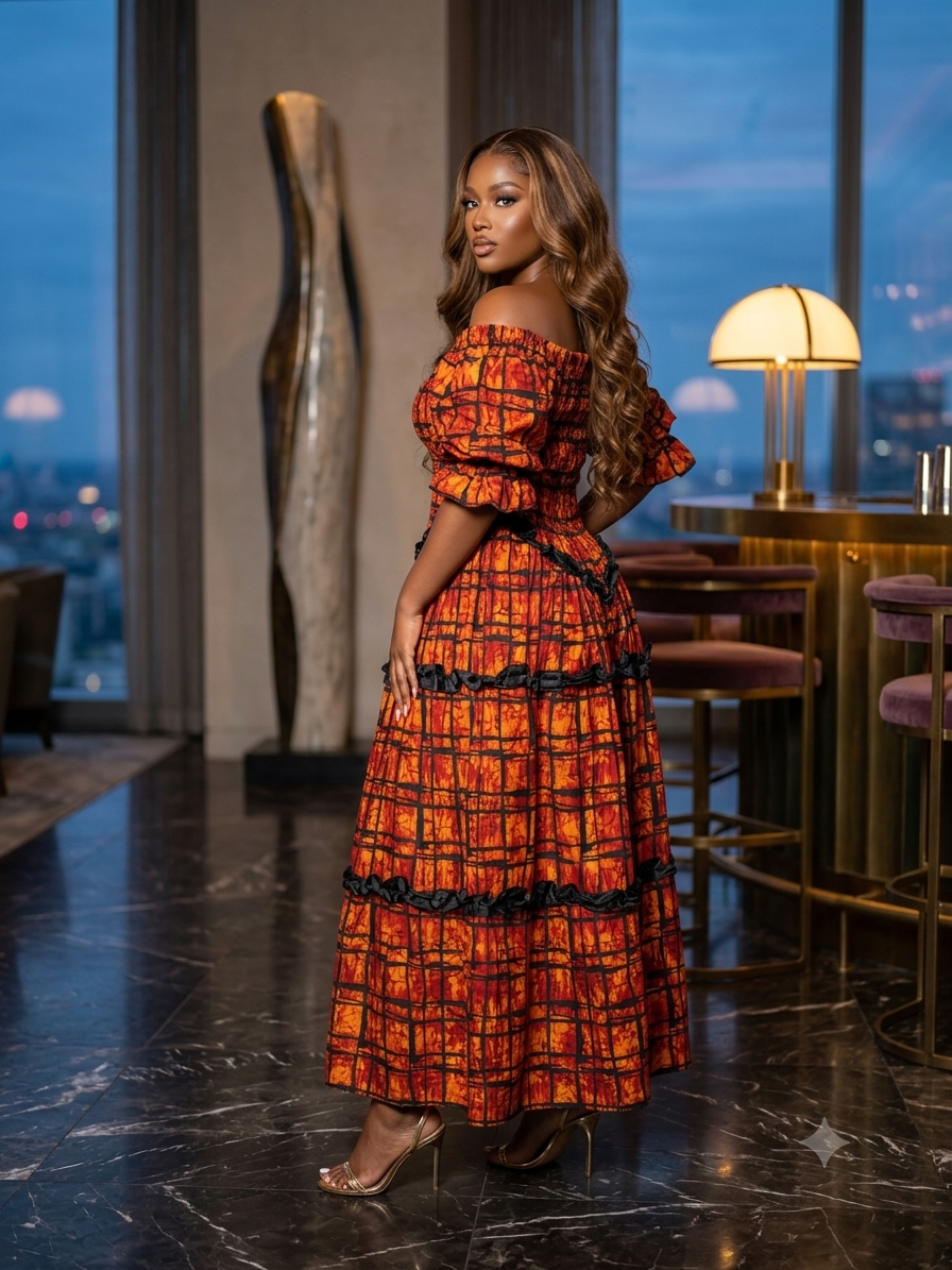 I67J (Ankara dress )