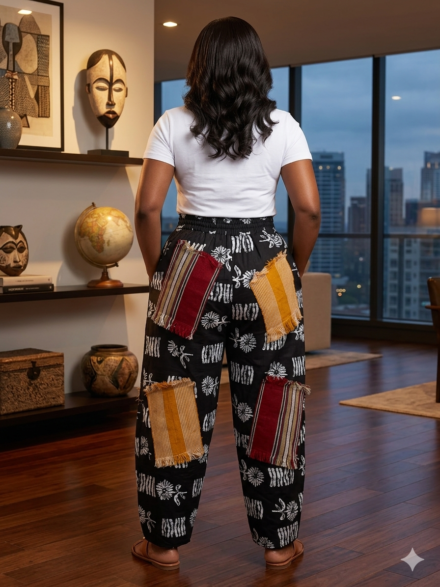 C27D(100% ANKARA AND ASOKE PANT)