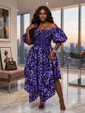 P66Q (Ankara Dress )