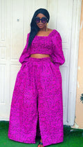 U54V (ANKARA TWO PIECE SKIRT AND TOP)