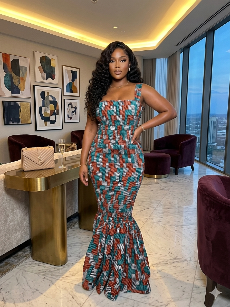J49K(ANKARA DRESS)