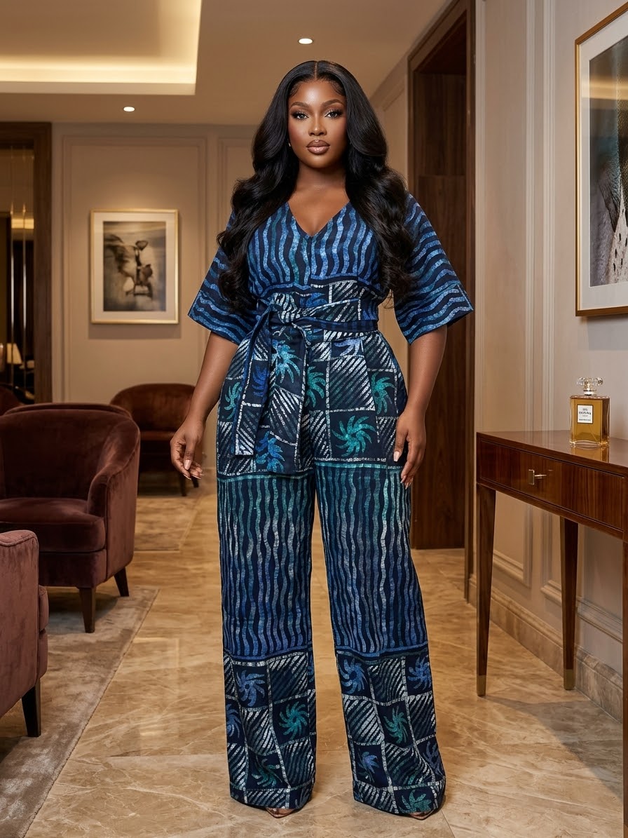 G76H ( ADIRE Jumpsuit )