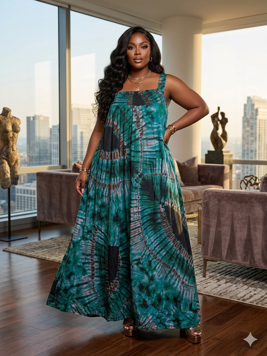 H51I (ANKARA DRESS)