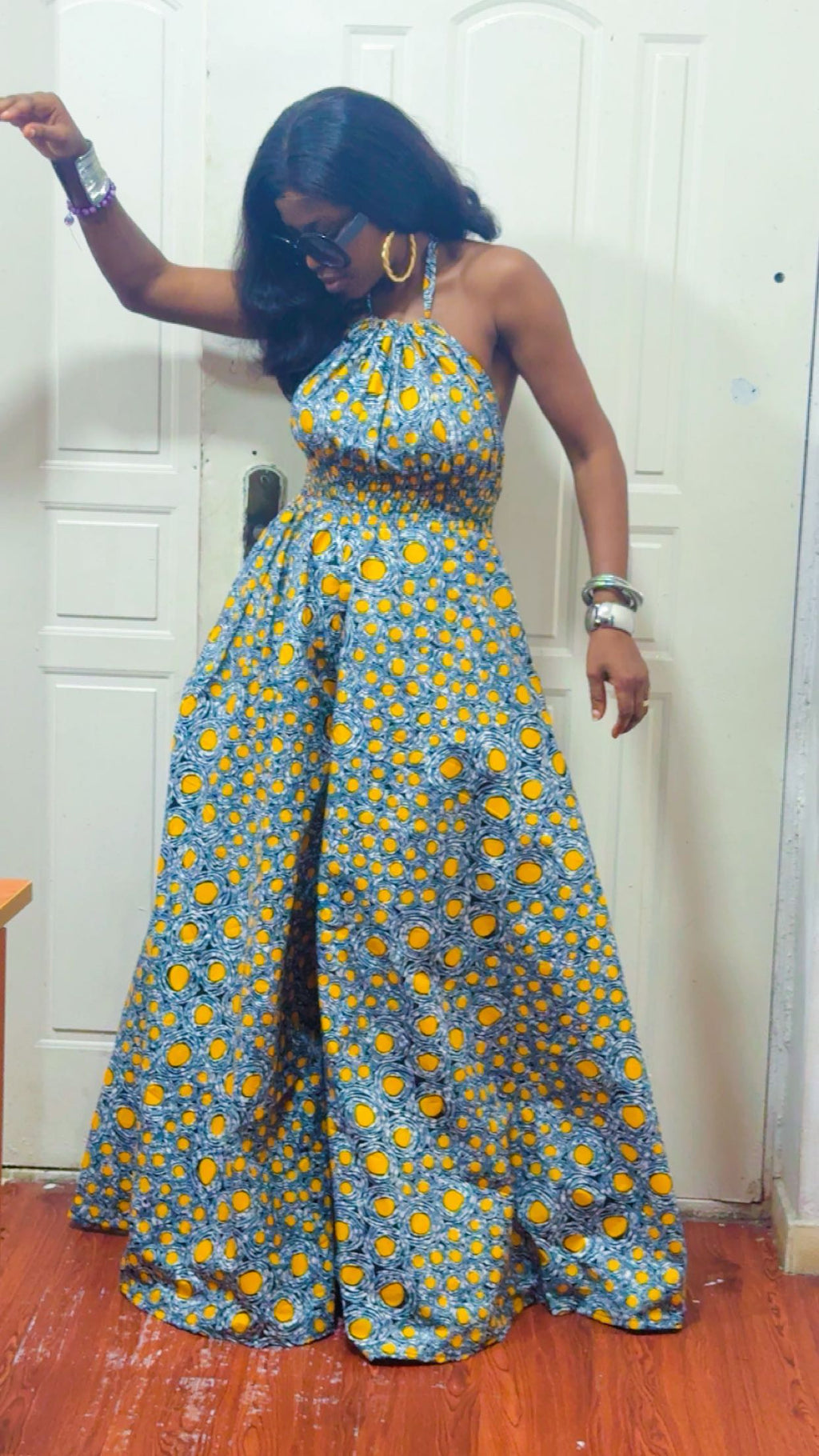 X77Y (Ankara jumpsuit )