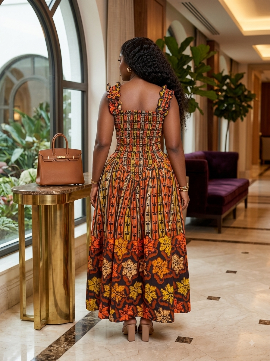 T71U (Ankara dress )