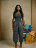 W73X (Adire Jumpsuit)