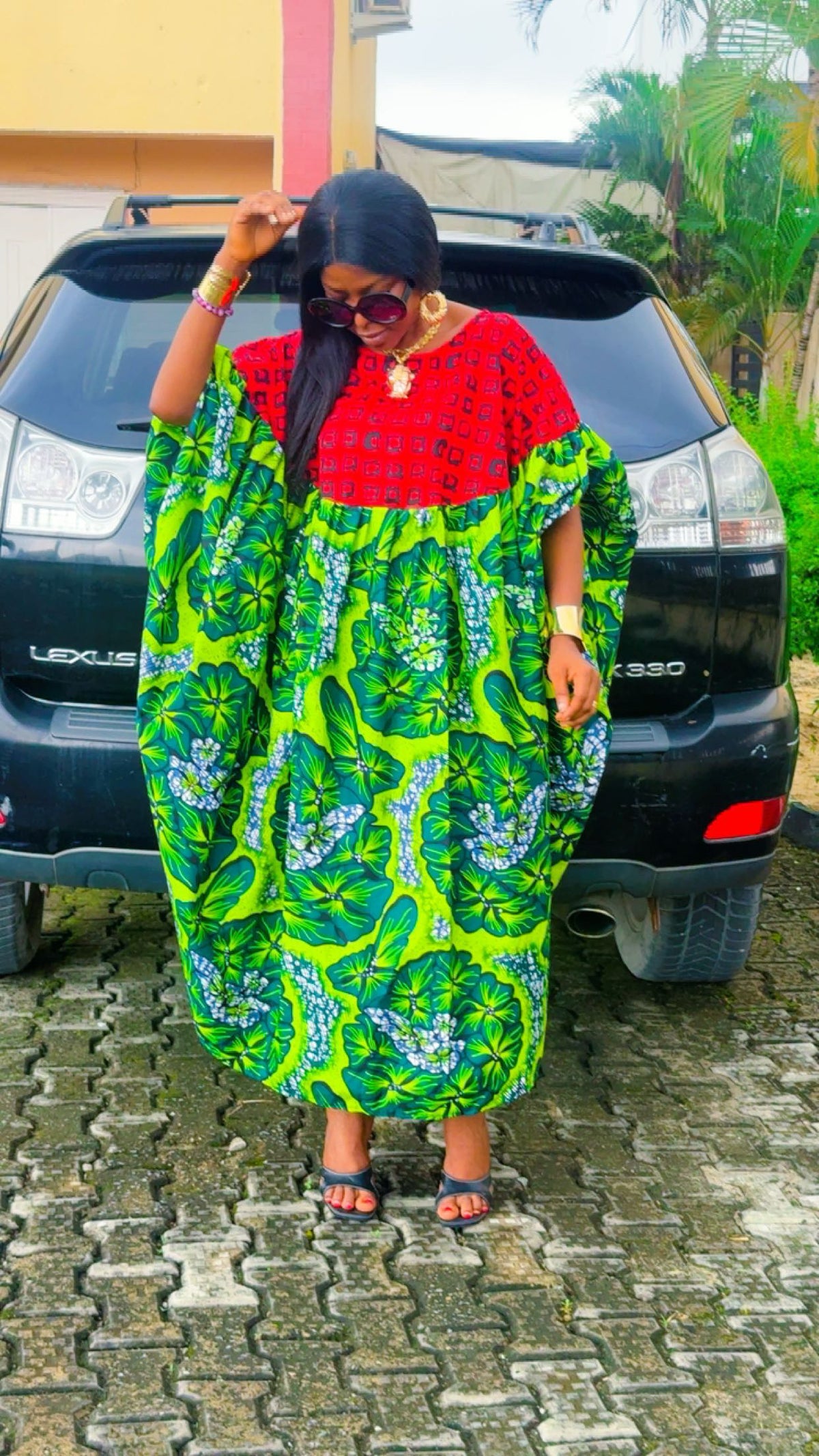 U82V Ankara dress