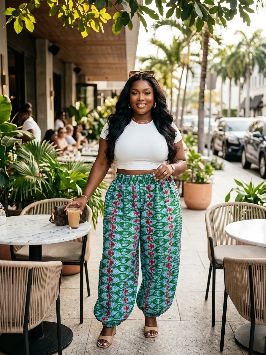 Q87R Ankara two piece