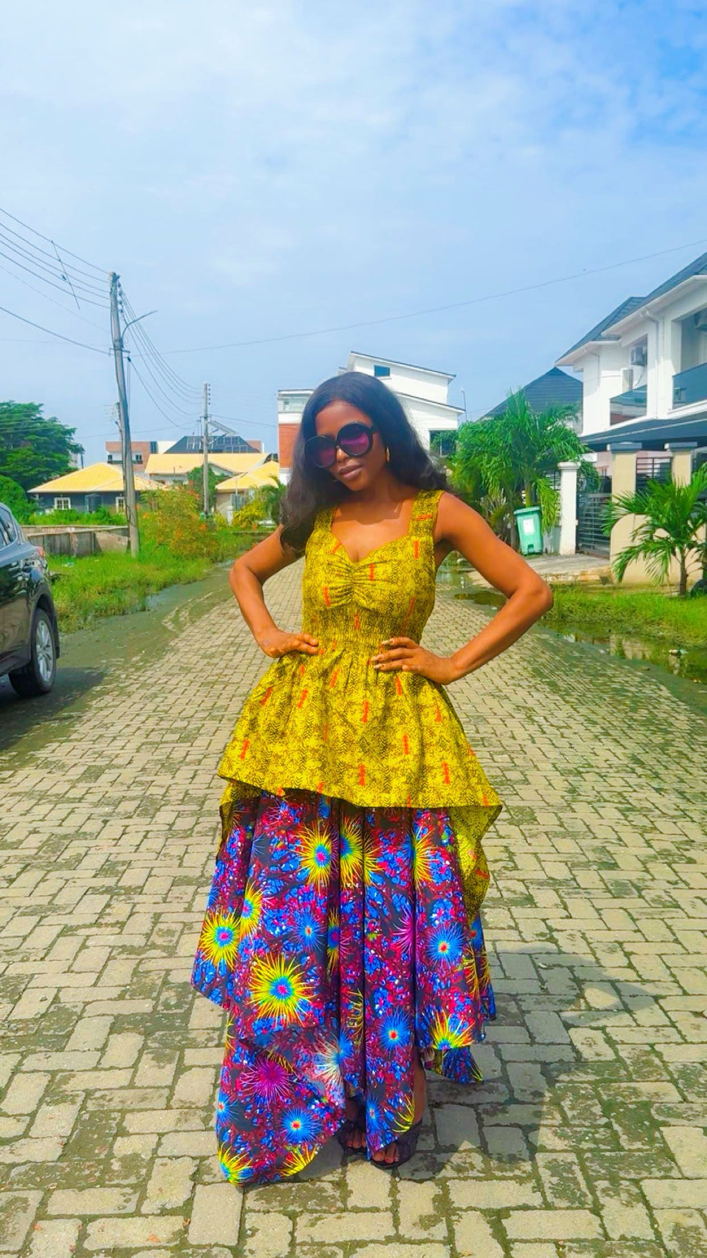 Q55R (Ankara dress)
