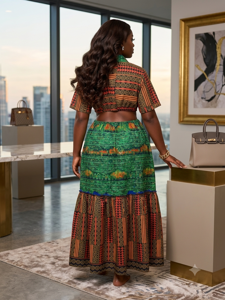 N49O (ANKARA DRESS)