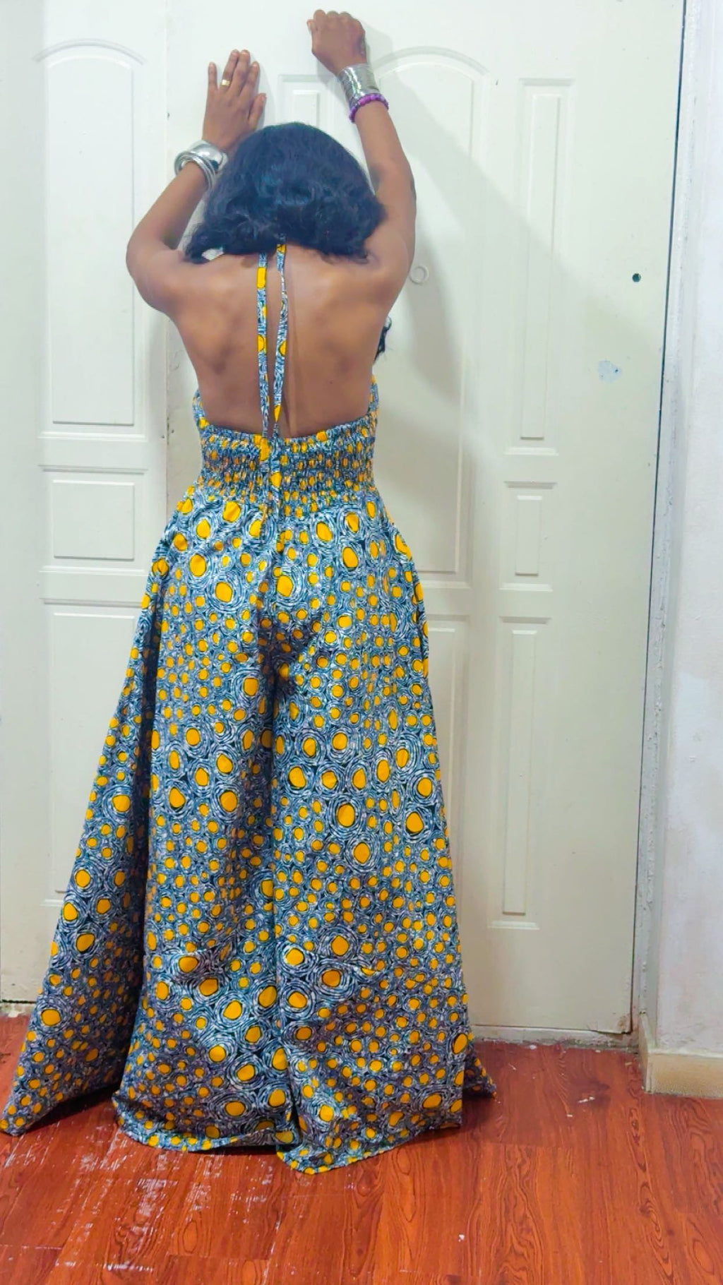 X77Y (Ankara jumpsuit )