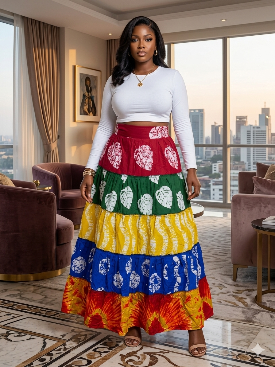 M33N(ANKARA SKIRT)