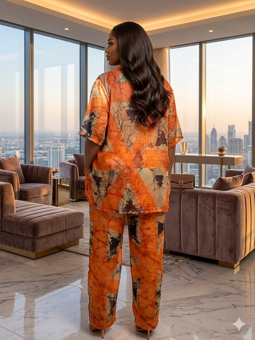 H55I(Chiffon and silk set)