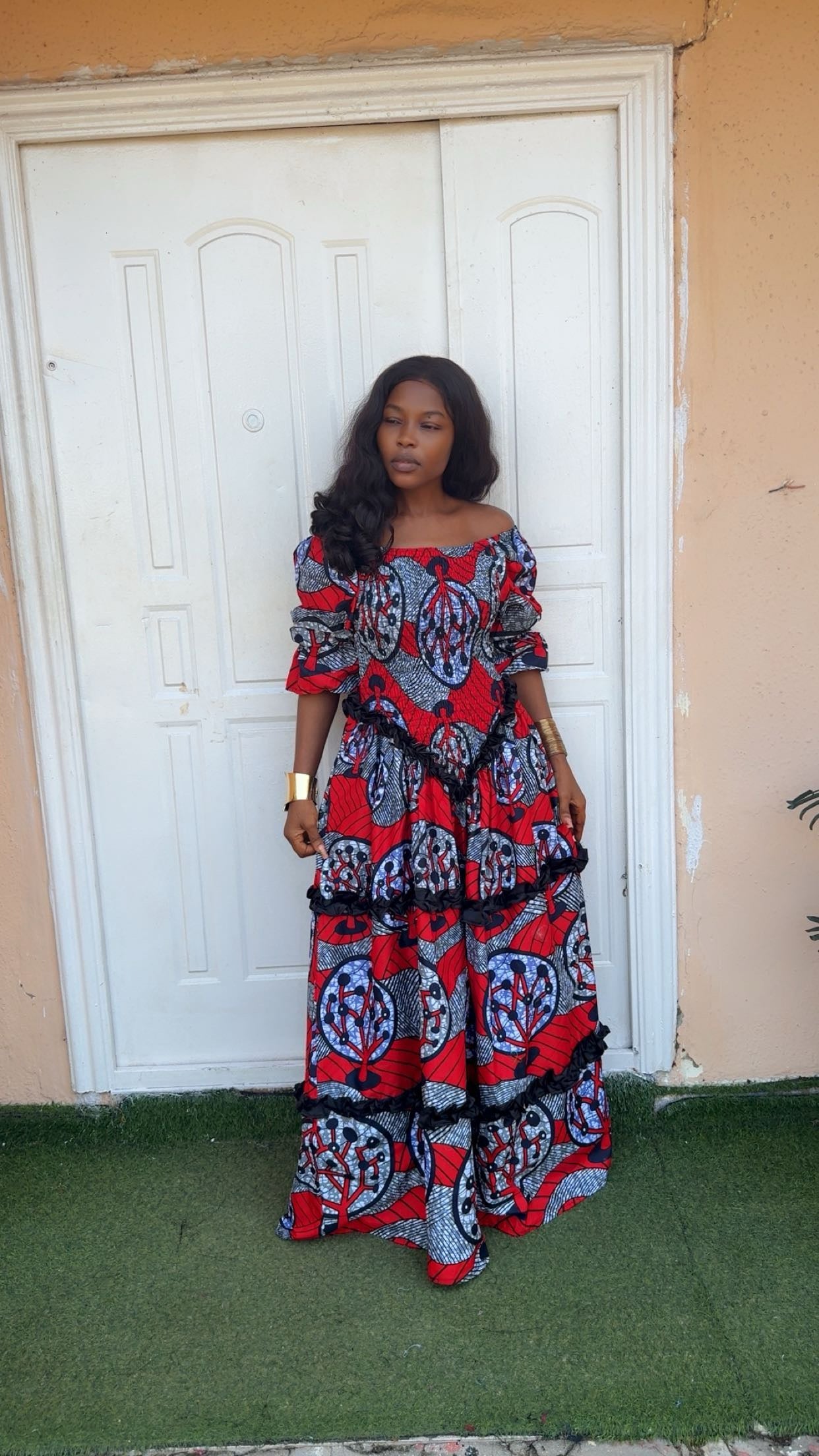 P51Q (ANKARA DRESS)
