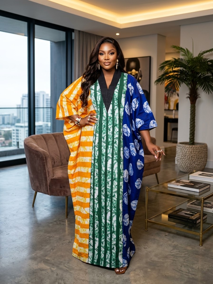 D85E Ankara dress