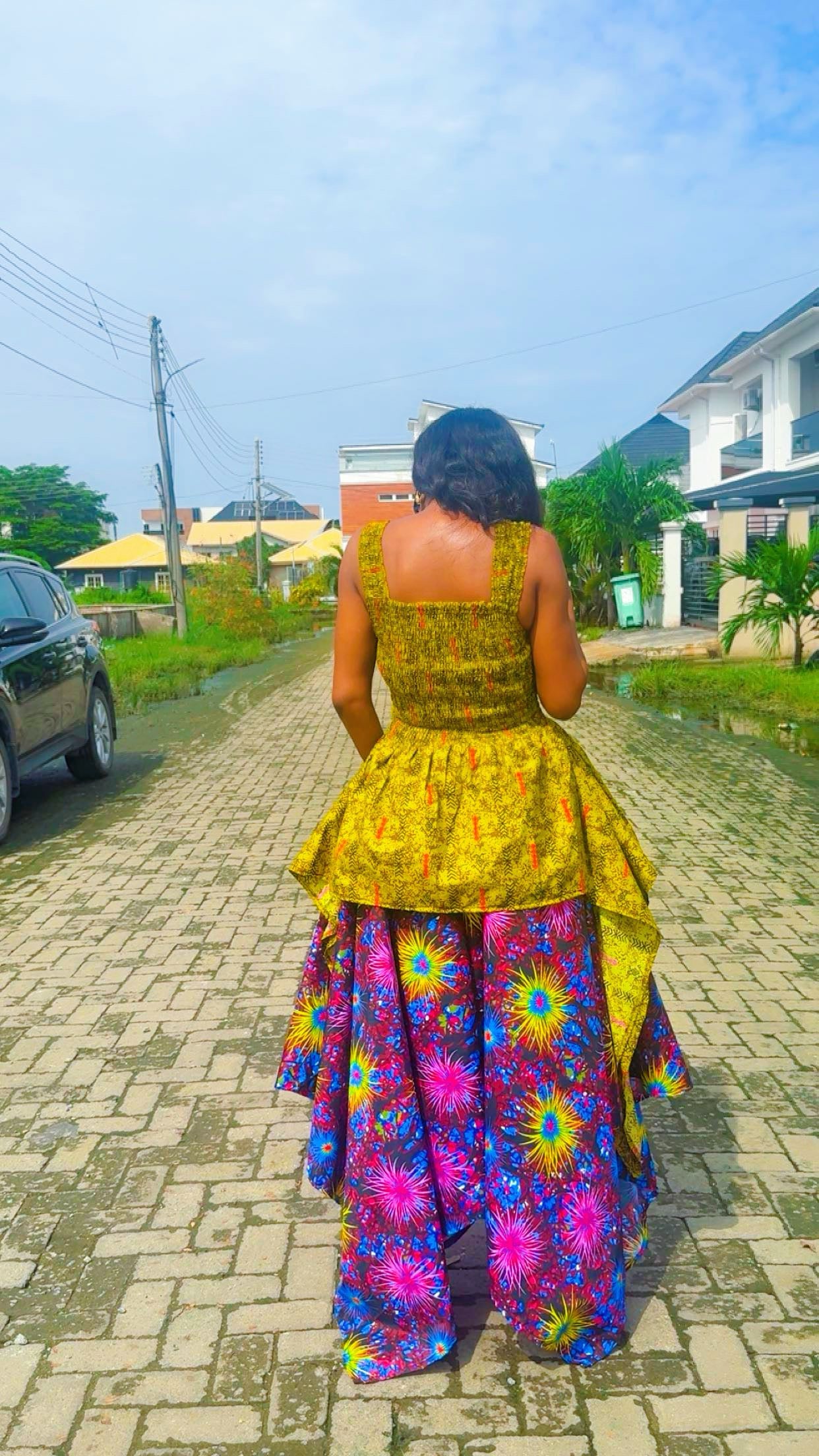 Q55R (Ankara dress)