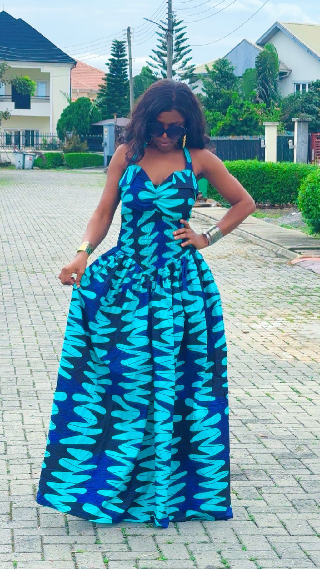 K76L ( Ankara dress )