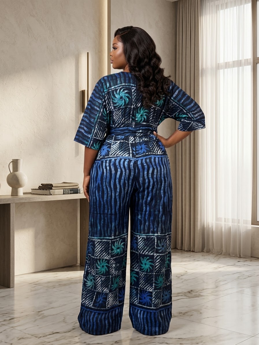 G76H ( ADIRE Jumpsuit )