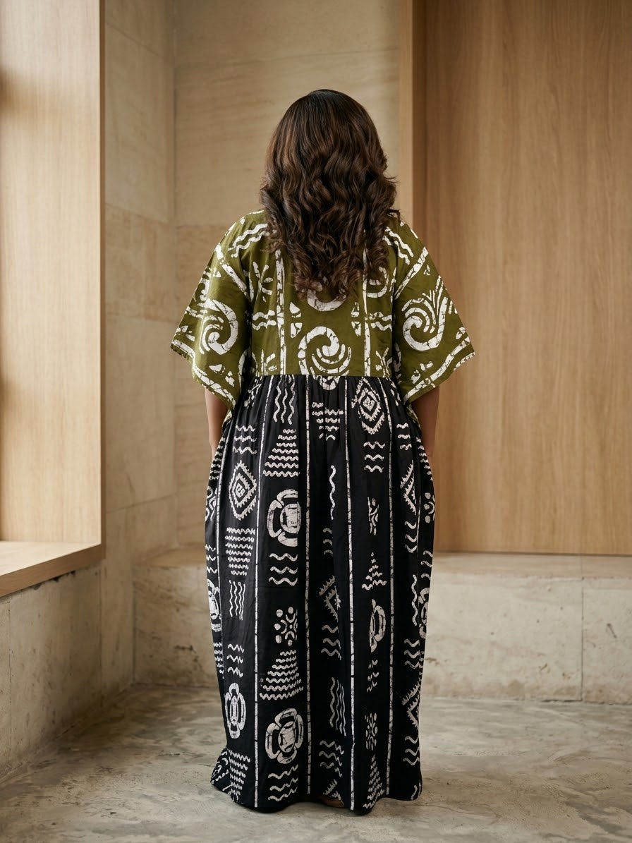 O73P (100% Ankara cotton Bubu )