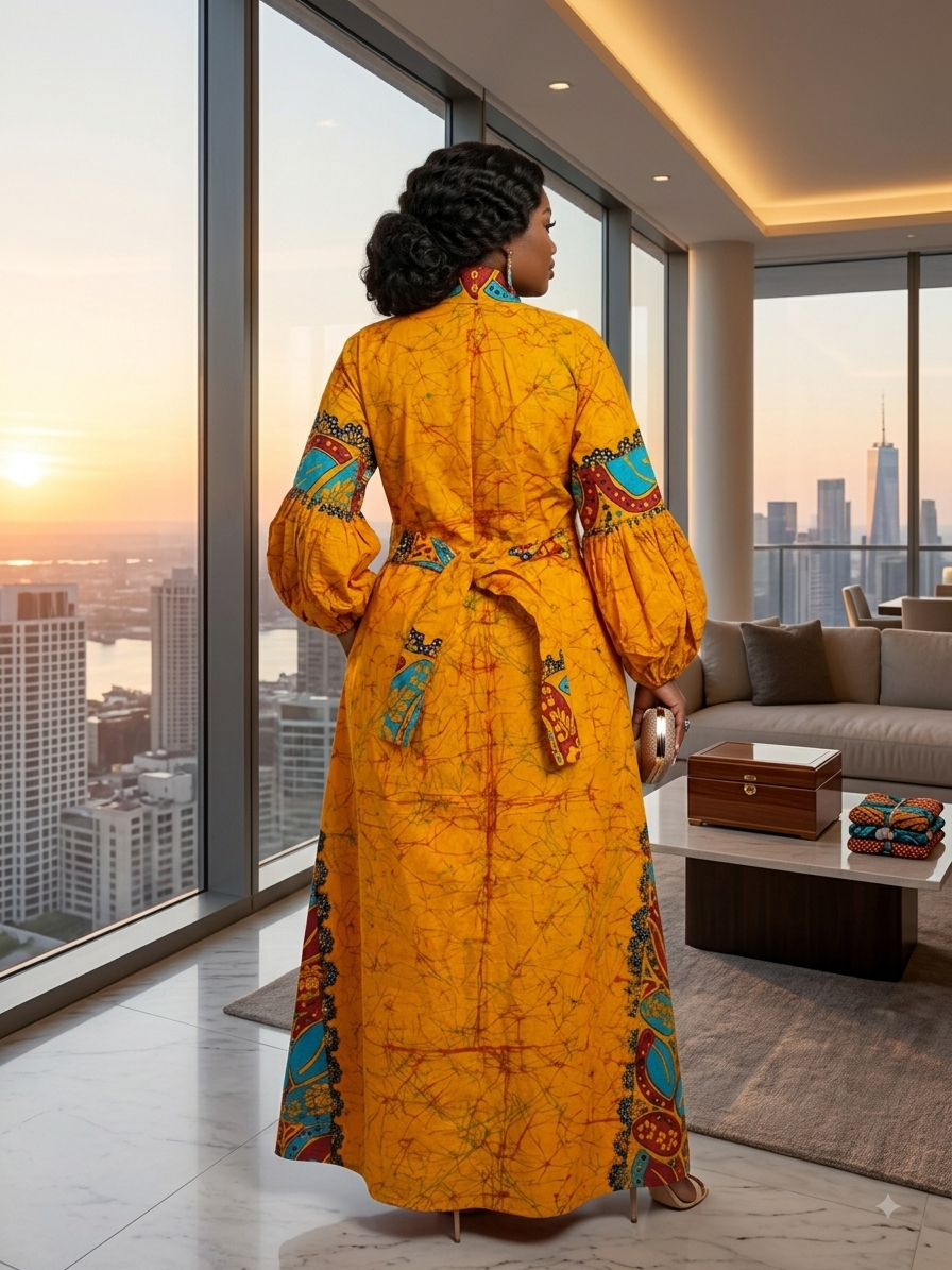 L70M (100% Ankara Jumpsuit)