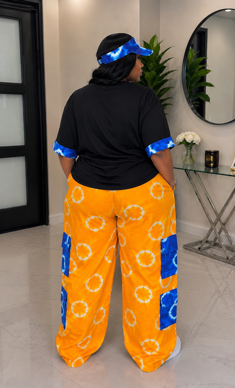 U42V(PANT TOP AND CAP SET)