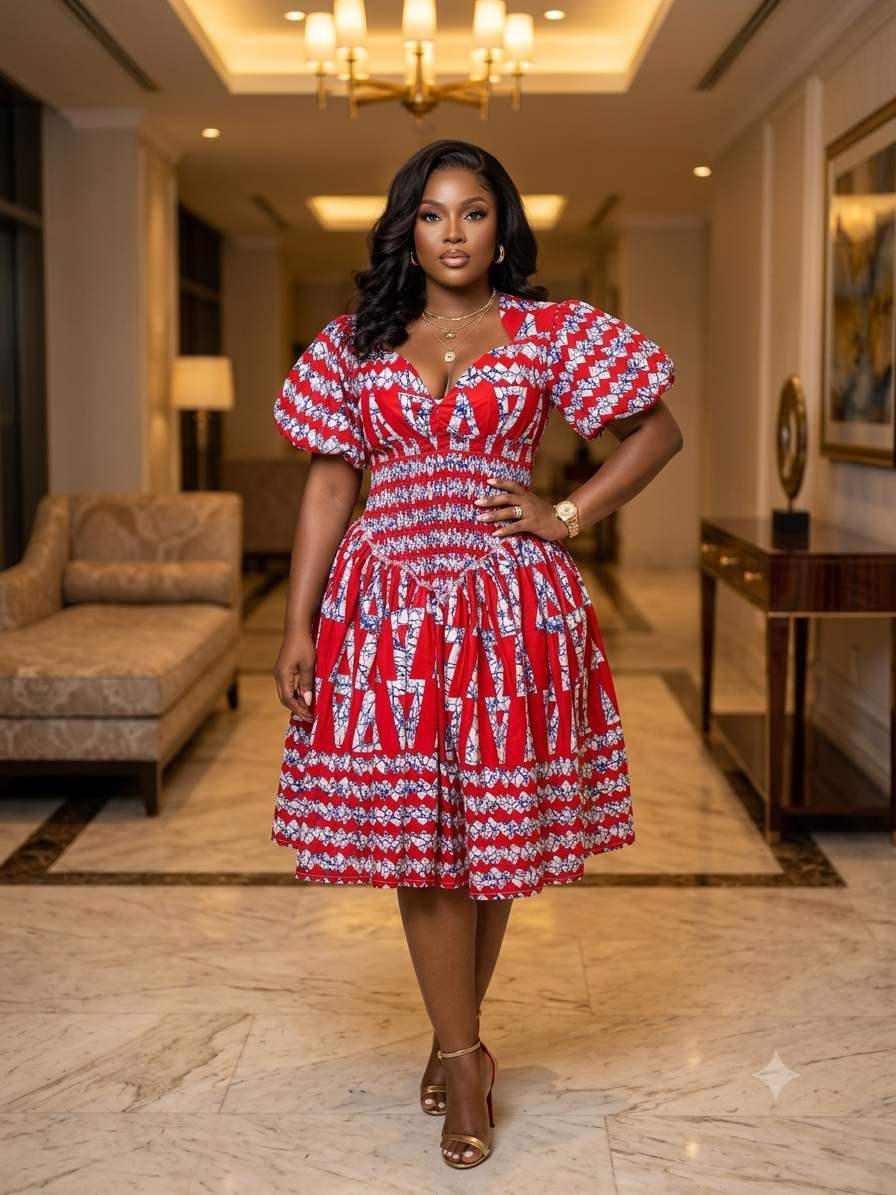 V66W (Ankara dress)