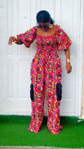 S82T Ankara jumpsuit