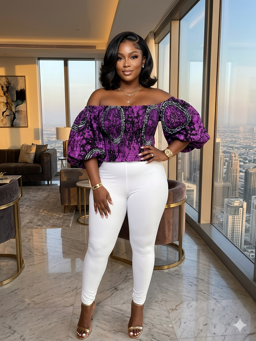 X40Y(ANKARA TOP AND TROUSER)