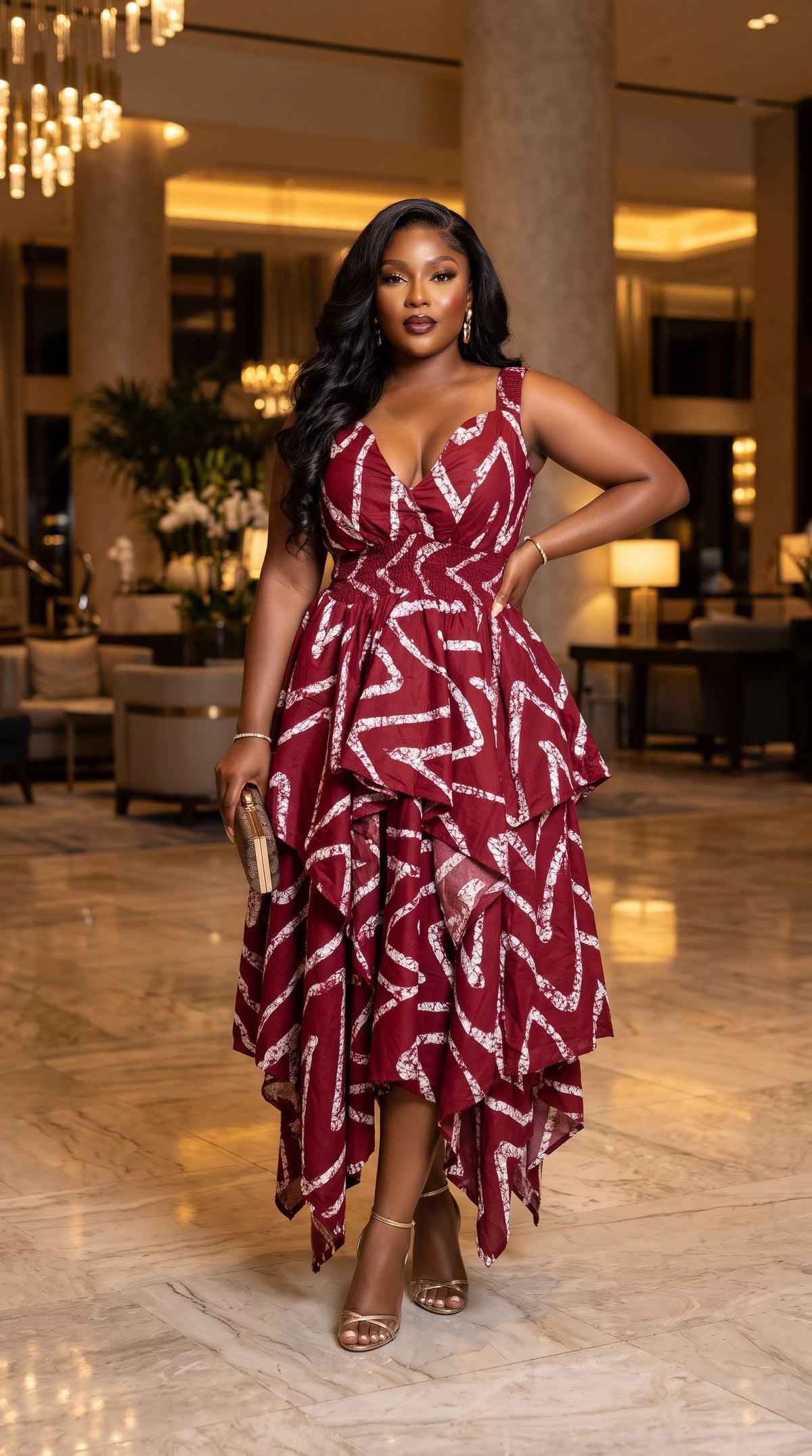 K91L Ankara dress