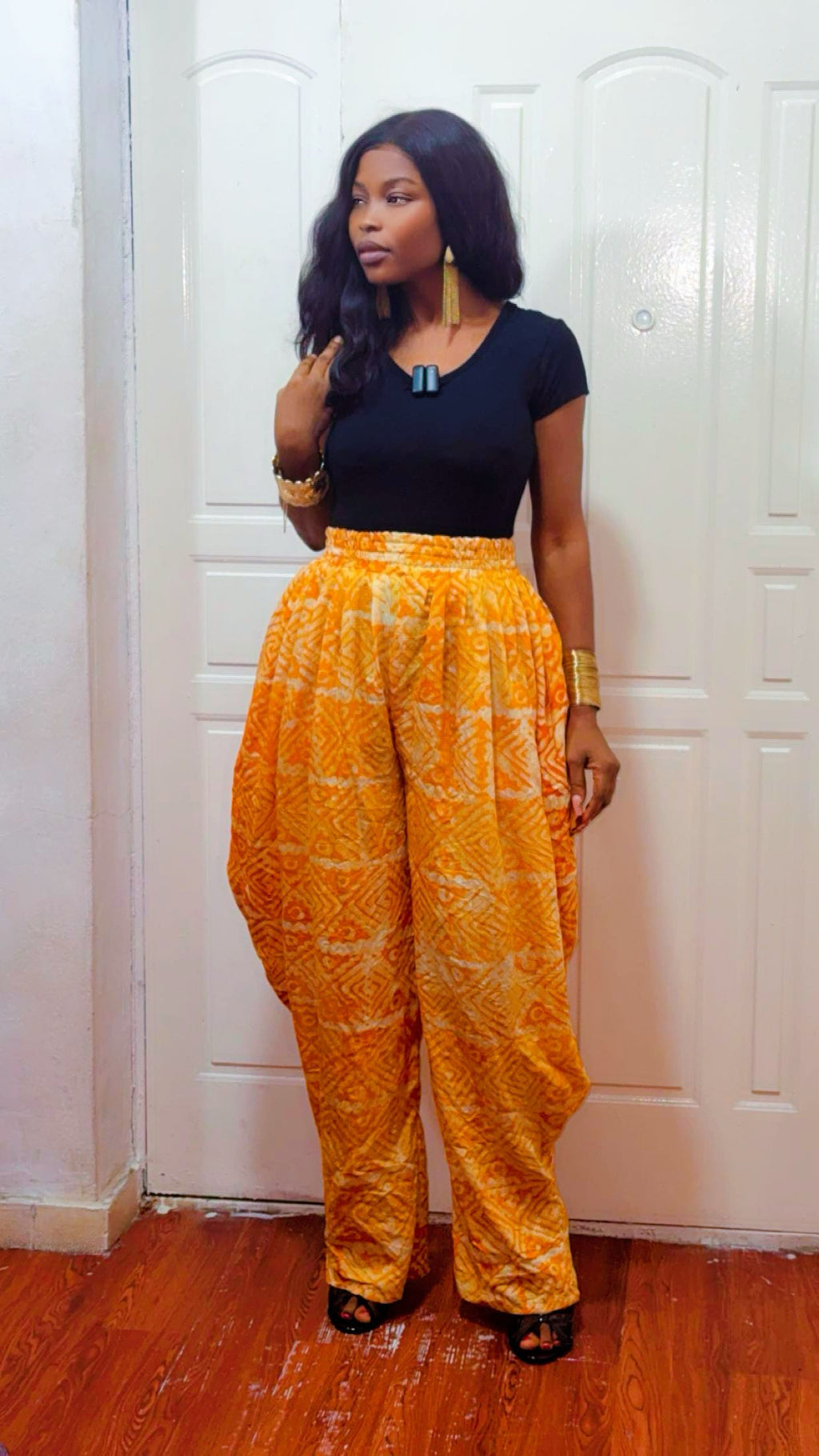 R55S (Adire pants)