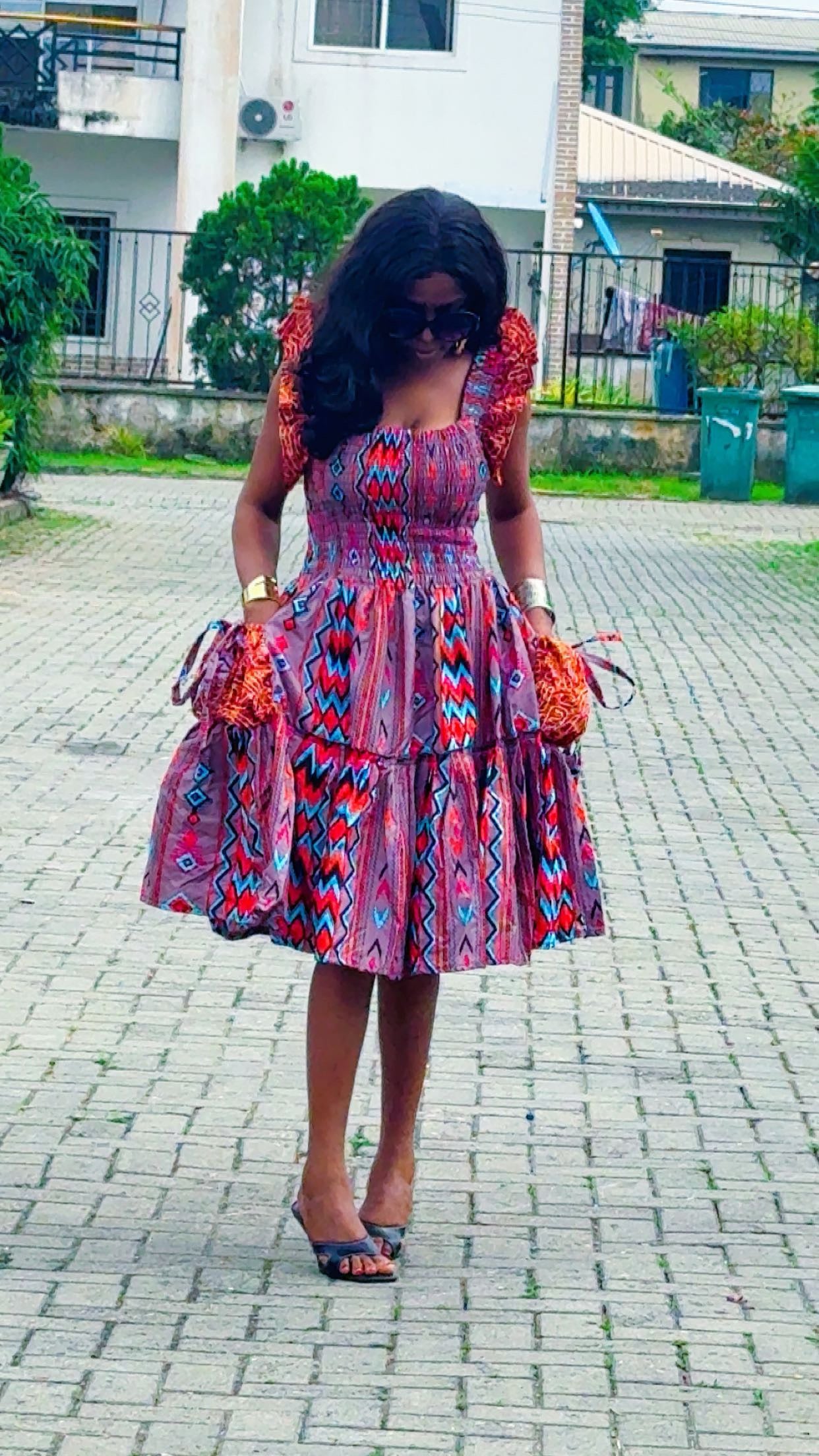 I76J ( Ankara dress )