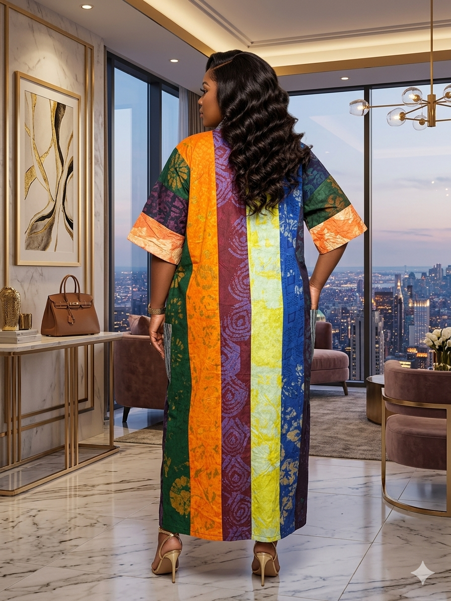 A55B (Ankara Dress)