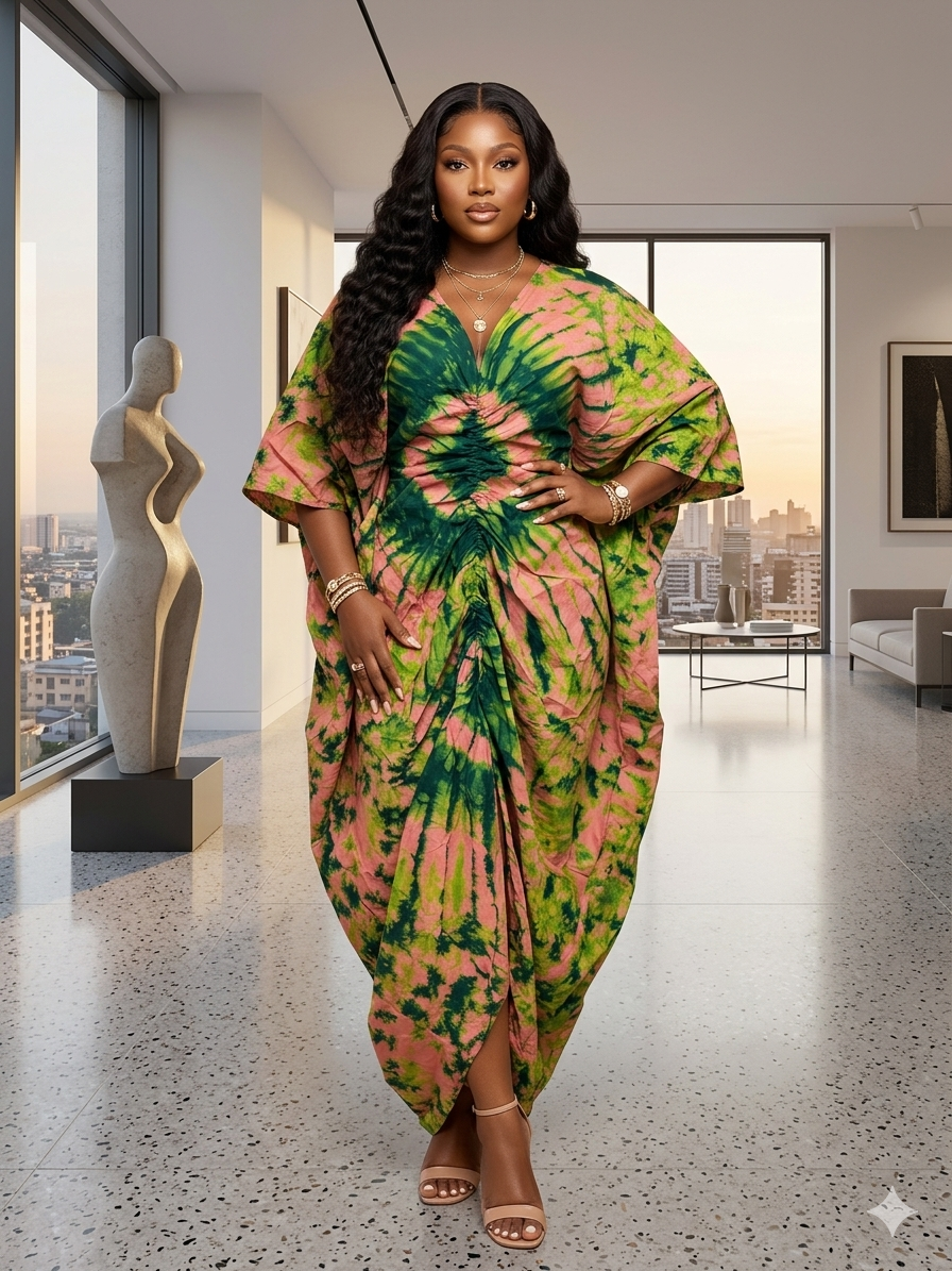 K47L(ANKARA BUBU DRESS)