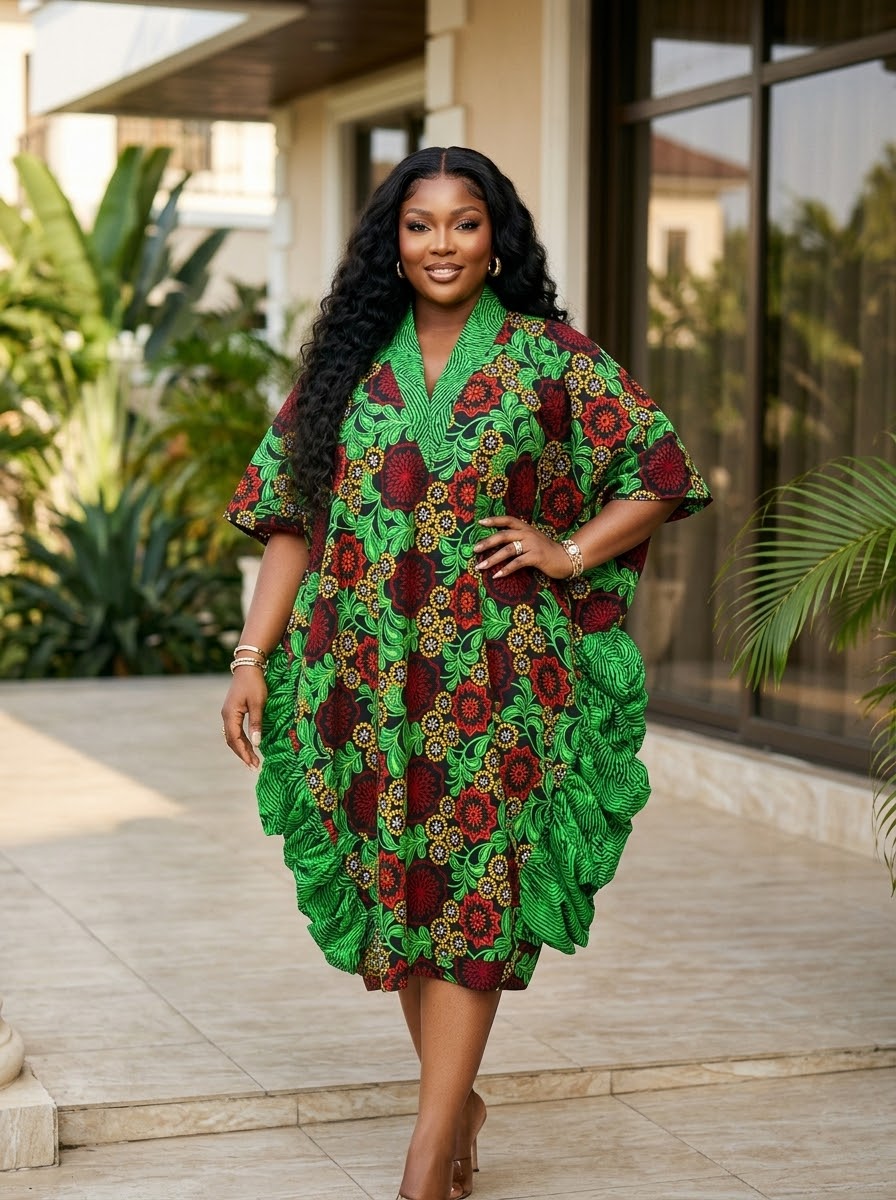 W88X Ankara dress