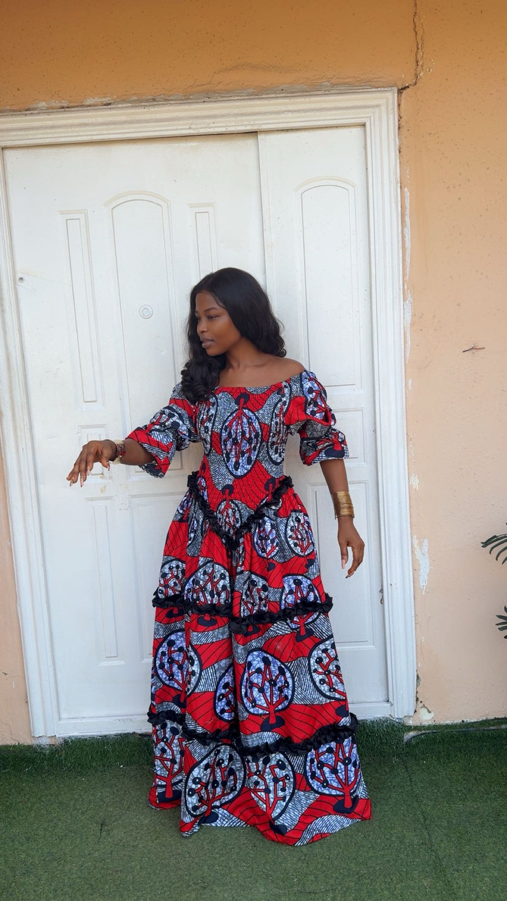 P51Q (ANKARA DRESS)