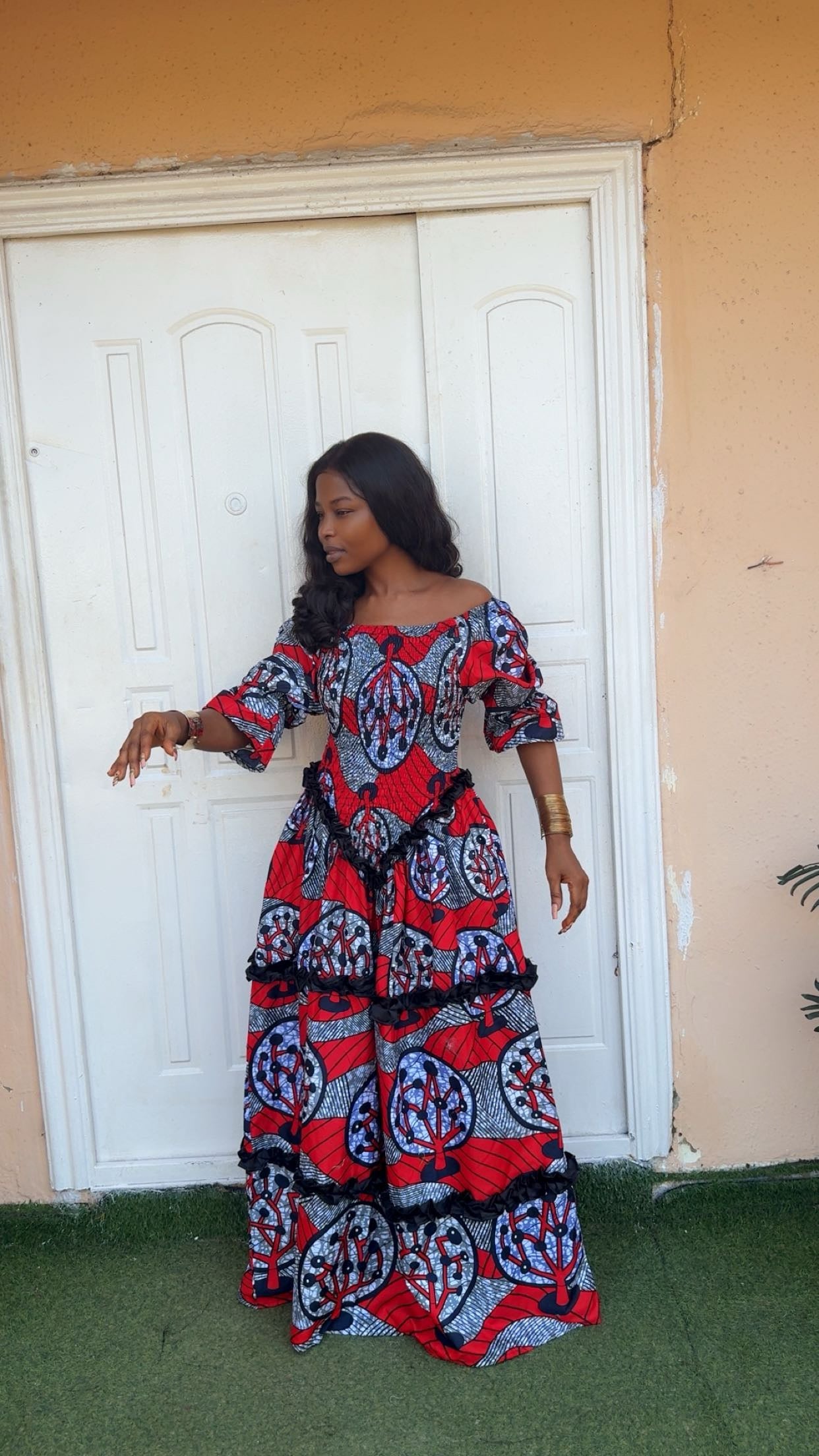 P51Q (ANKARA DRESS)