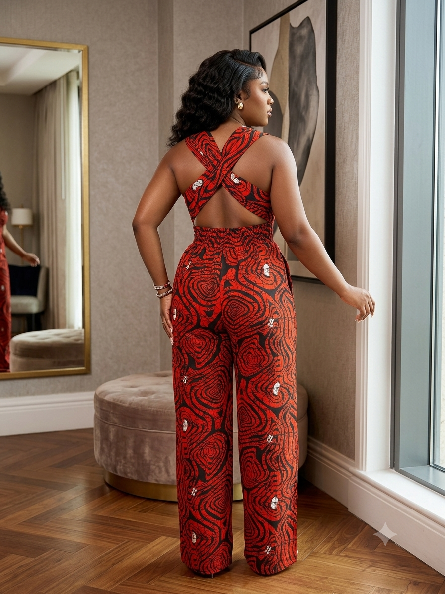 M69N (Ankara jumpsuit )