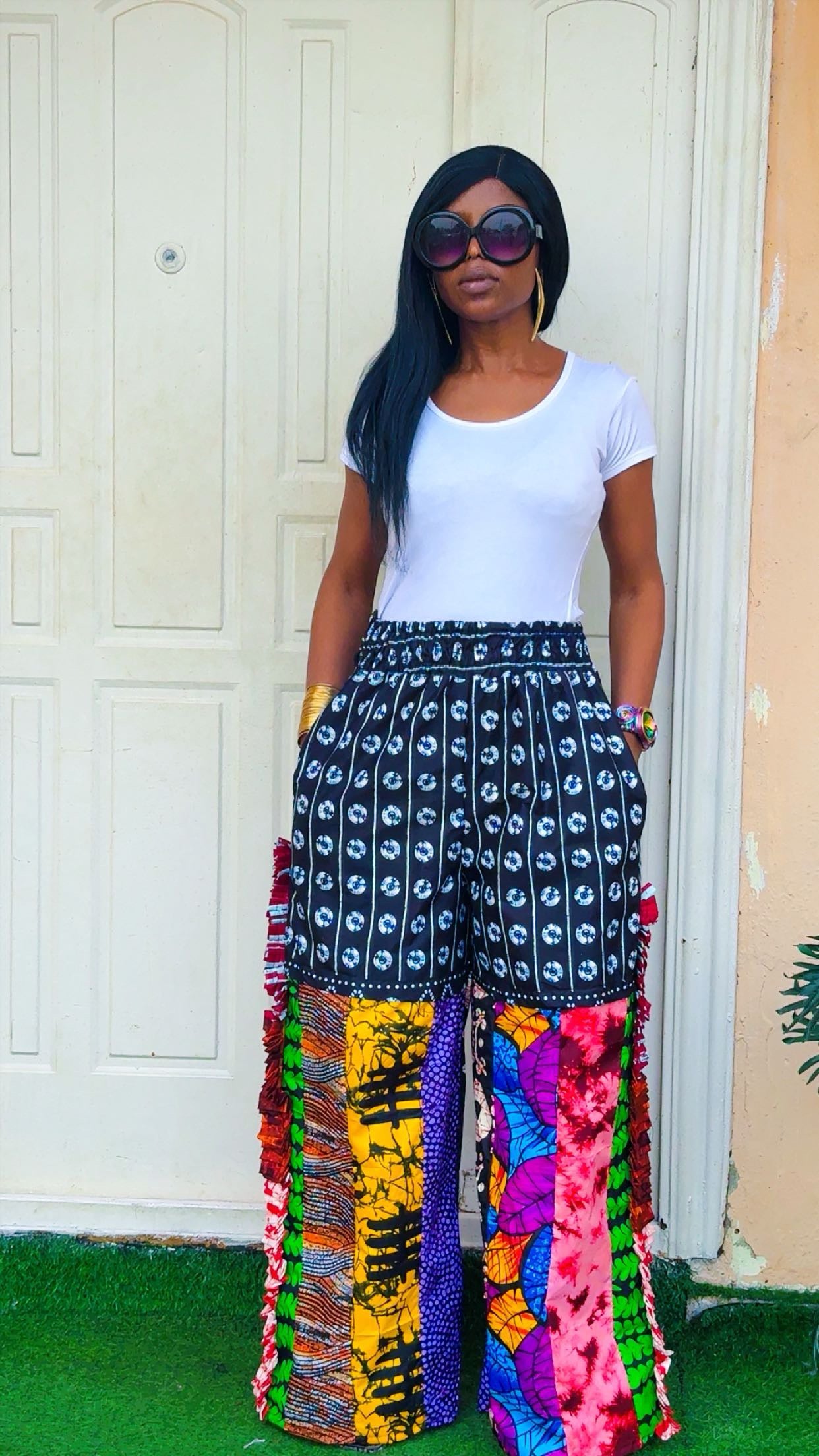 V74W  (Ankara pant)