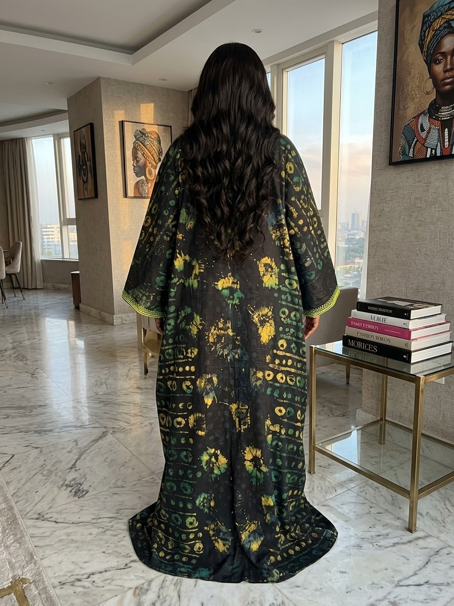 L77M (ADIRE with embroidery )