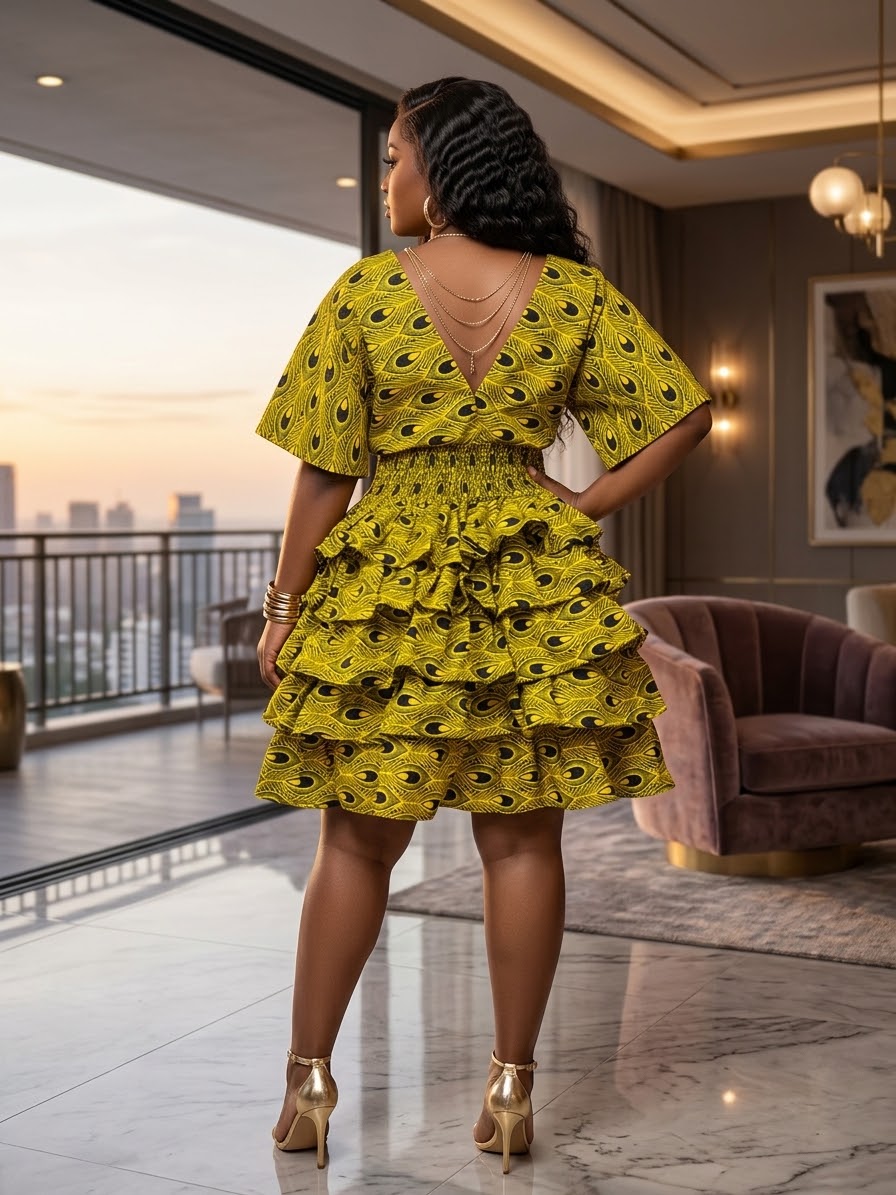 Y84Z Ankara dress