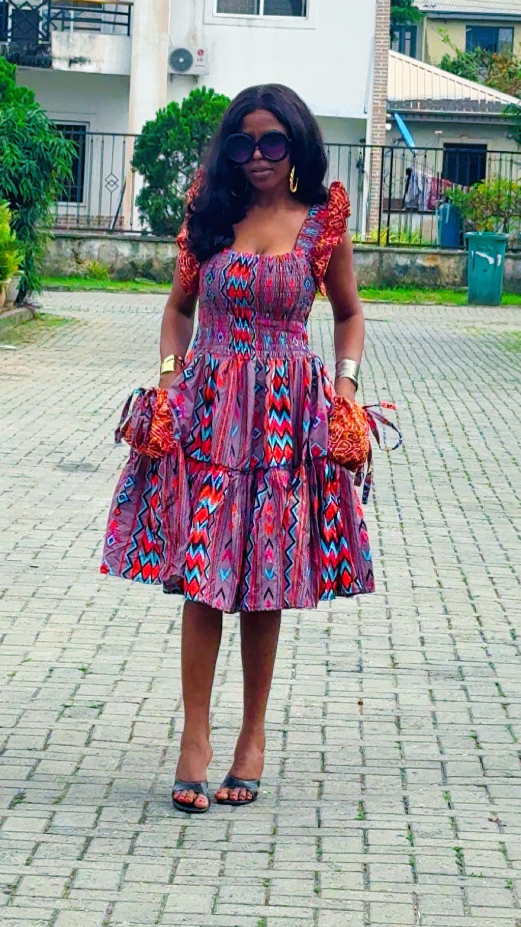 I76J ( Ankara dress )