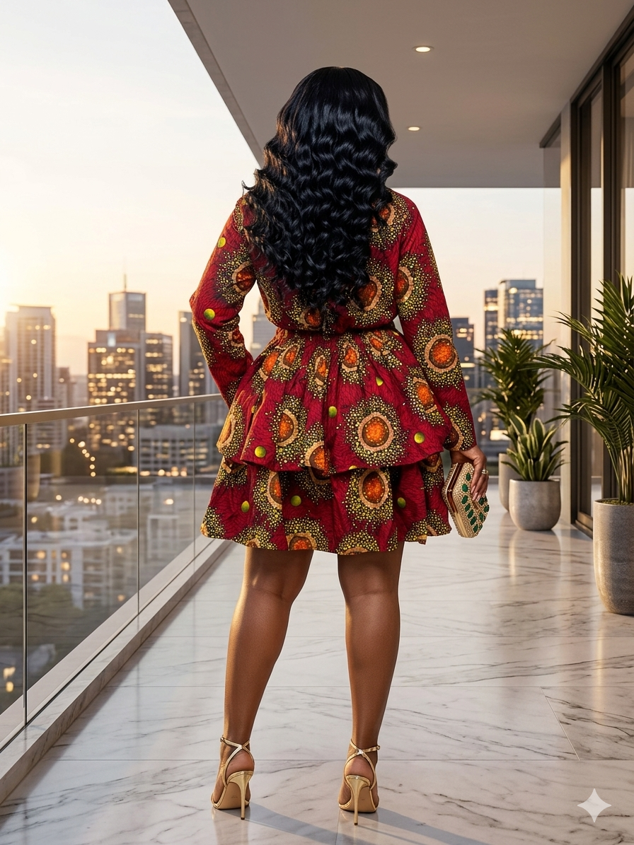 P48Q(TWO PIECE SKIRT AND TOP)