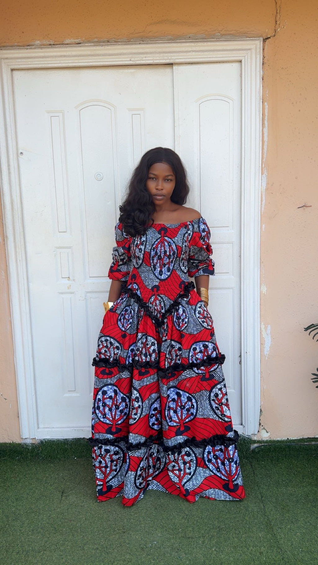 P51Q (ANKARA DRESS)