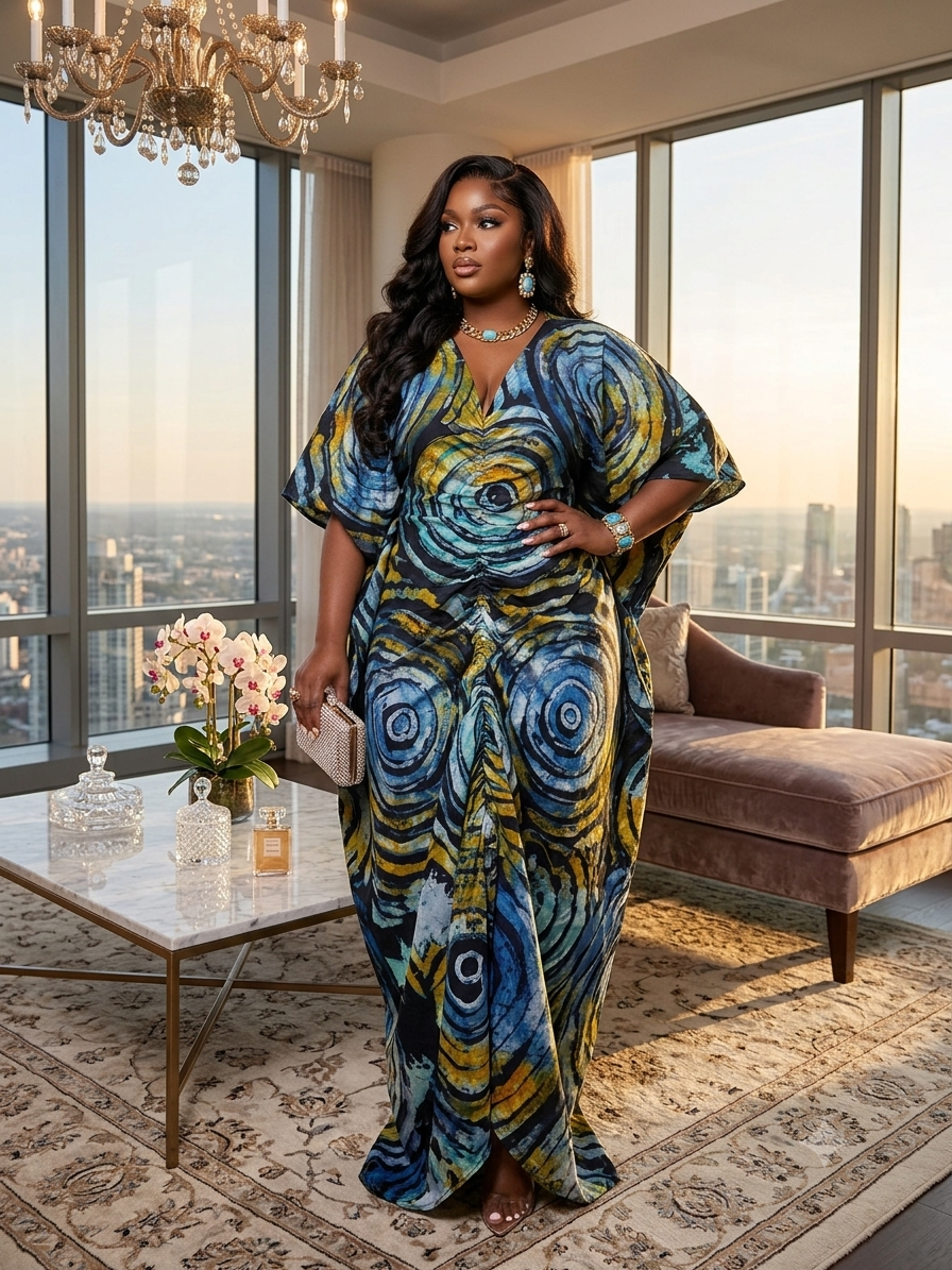 L60M (Big Adire Bubu dress)