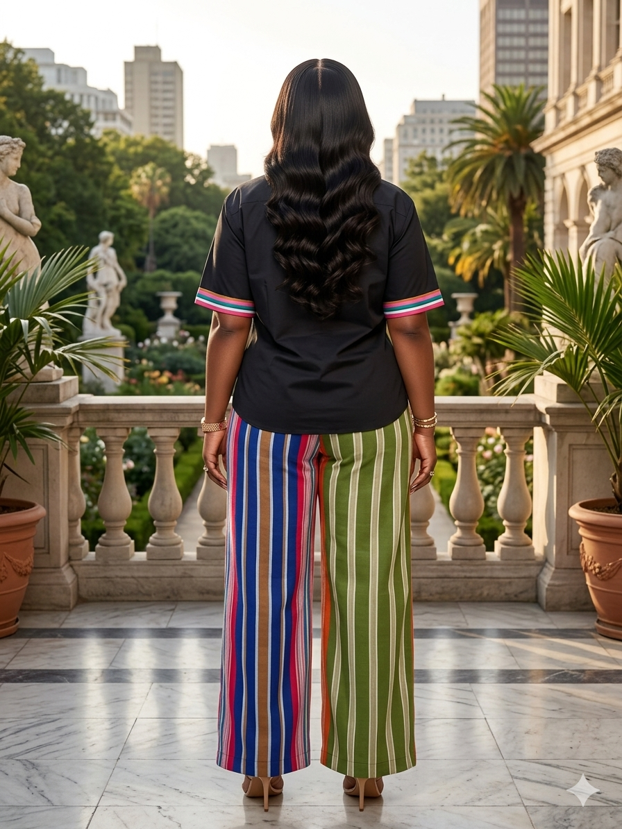 G40H(ASOKE PANT AND BLACK SHIRT)