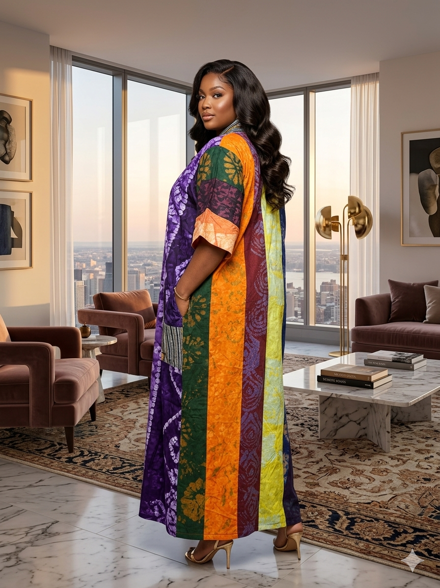 A55B (Ankara Dress)