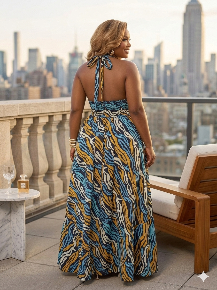 P54Q(ANKARA DRESS)