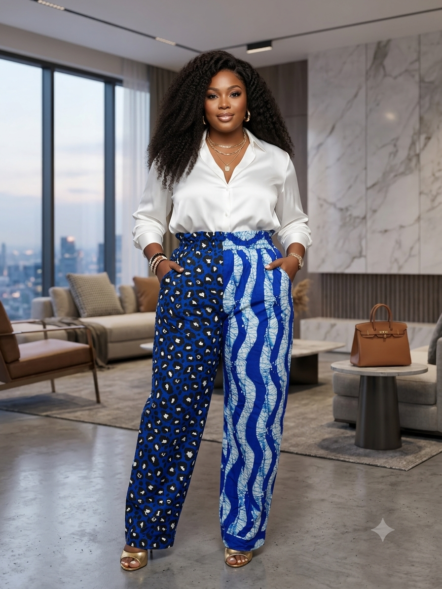 L62M(Trouser and Top 2 piece)